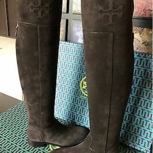Tory Burch over the knee boot